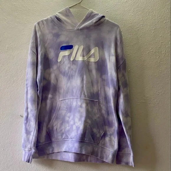 Fila Jackets Coats Lilac Fila Hoodie Poshmark